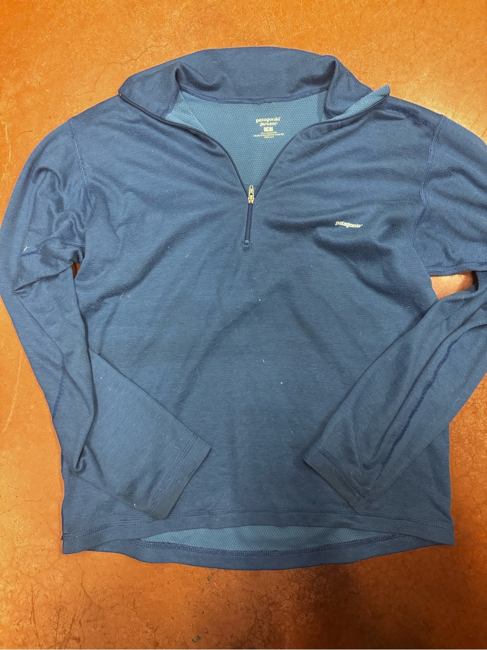Patagonia Women’s Smokey Blue Quarter-Zip Pullover
